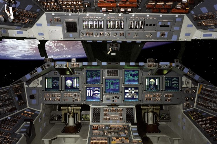 Space Shuttle Control Panel