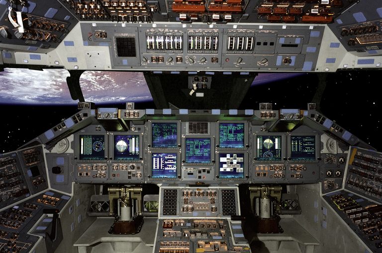 Space Shuttle Control Panel