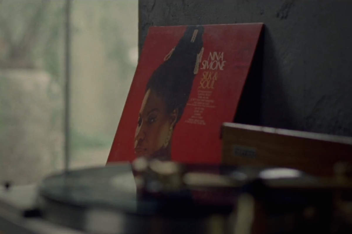 Nina Simone album cover: Silk and Soul